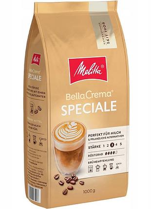 Зернова кава melitta bellacrema speciale 1 кг + відеокнига
