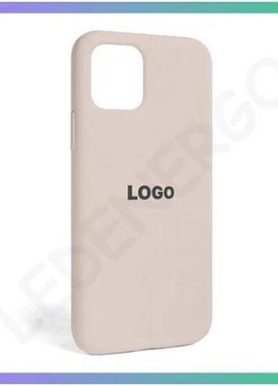 Силиконовый чехол для apple iphone 11 pro серый с розовым для защиты смартфона чехол-накладка sku_2710 sku_stcom_2710000312628
