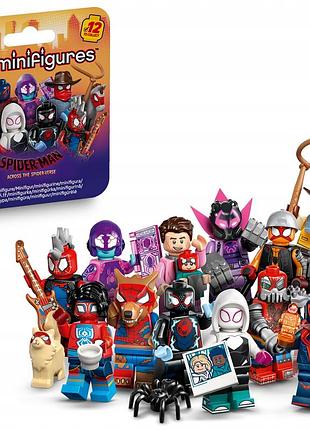 Набір lego minifigures 71050 12 фігурок marvel spider verse 3