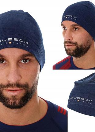 Brubeck шапка extreme wool unisex темно-синій s/m