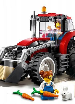 Конструктор lego city 60287 трактор новий 4