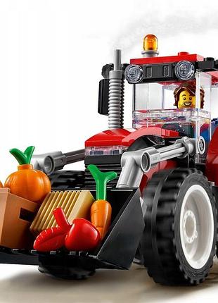 Конструктор lego city 60287 трактор новий 7