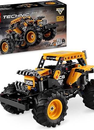 Lego technic monster jam digatron іграшковий вантажівка з відкатом конструктор для дітей від 7 років творчий подарунок 42199