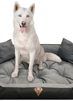 Лежак для собаки 130x105 ecolen basic водостійкий найвищий для собаки xxl вольєр ліжко для великої собаки xl