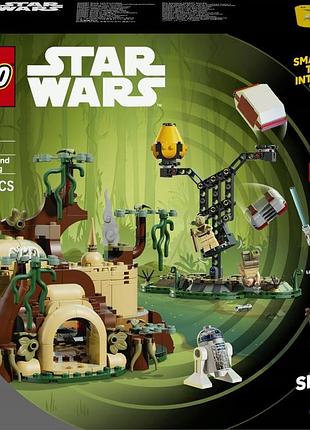 Конструктор lego star wars smart play: chatka yody i szkolenie jedi 75422