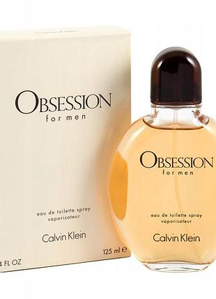 Туалетна вода calvin klein obsession man edt інтенсивна чоловіча 125 мл