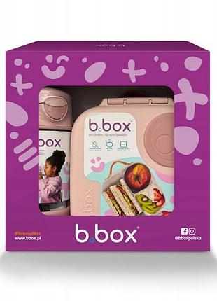 Набір b.box mini lunchbox + спортивна пляшка tritan 450 мл blush crush