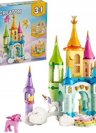 Конструктор lego creator 3в1 замок з єдинорогом