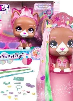 Я люблю vip pets color boost велика собачка ніла із довгим волоссям 40 см набір