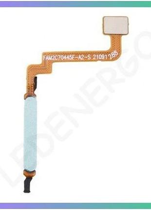 Шлейф для xiaomi redmi 10 redmi 10 prime redmi 10 (2022) с сканером отпечатка пальца синий high qualit sku_2710000326267