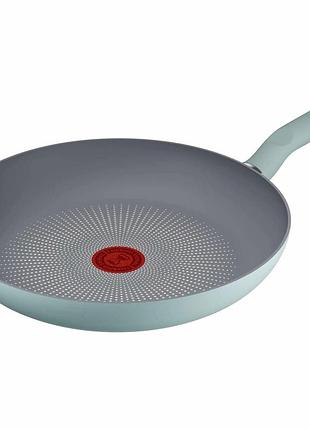 Сковорода tefal halo eucalyptus, 28см, алюминий, бакелит, серый