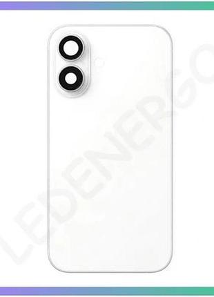 Задняя крышка для apple iphone 17 с рамкой и стеклом камеры белая original quality для замены детали s sku_2710000357445