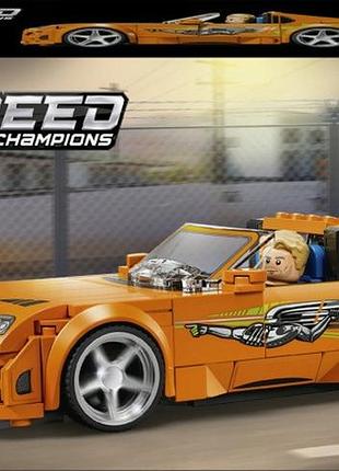 Конструктор lego speed champions toyota supra mk4 77260 швидкі та люті