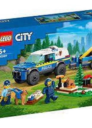 Lego city тренування поліцейських собак у місцевості 60369 поліція