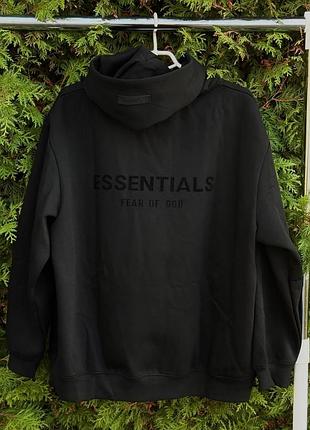 Худи essentials черное