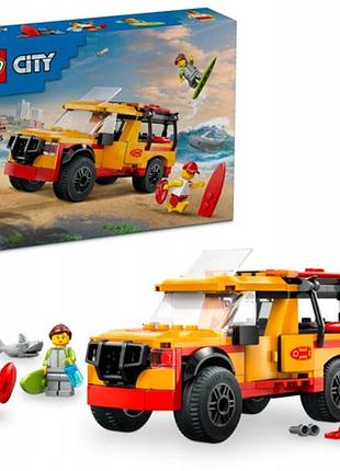 Конструктор lego city furgonetka ratowników plażowych 60453
