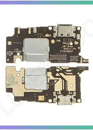Шлейф нижняя плата для xiaomi mi 5c с разъемом питания и микрофоном high quality sku_stcom_27100002224 sku_2710000222460