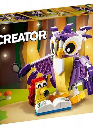 Lego 31125 лісові тварини сова білка олень