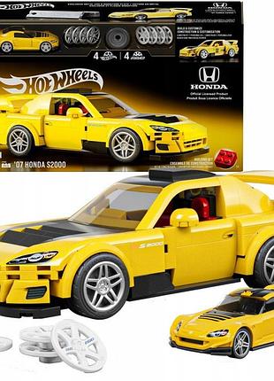 Mattel brick shop набір конструктора hot wheels '07 honda s2000 з 257 елементів