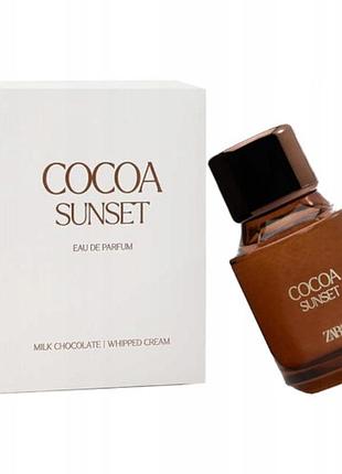 Парфуми zara cocoa sunset eau de perfum 100ml оригінальні