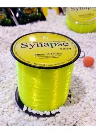 Лісочка katran synapse neon карпова 0,371 мм 1000 м