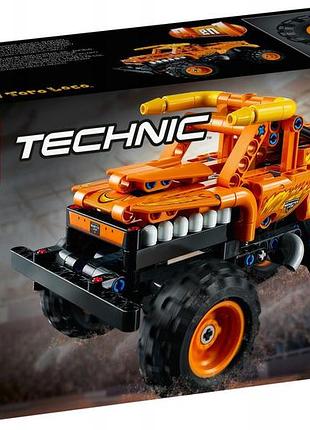 Lego technic 42135 монстр джем eltoro 2в1 двигун pull&back вантажівка 4