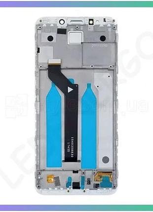 Дисплей lcd для xiaomi redmi 5 plus с тачскрином и рамкой белый высокое качество экран для телефона sk sku_2710000277385