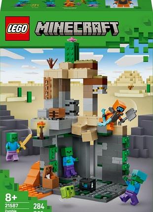 Lego minecraft замок зомбі 21587