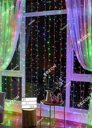 Штора led 3м,5м, ( линий) мульте 2