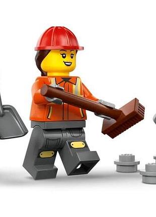 Конструктор lego city бетономешалка 5