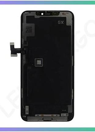 Дисплей lcd для apple iphone 11 pro max з сенсорним екраном oled чорний оригінальна якість екран для т sku_2710000237259