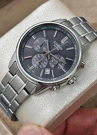 Чоловічий годинник casio mtp-e515d-8a 5