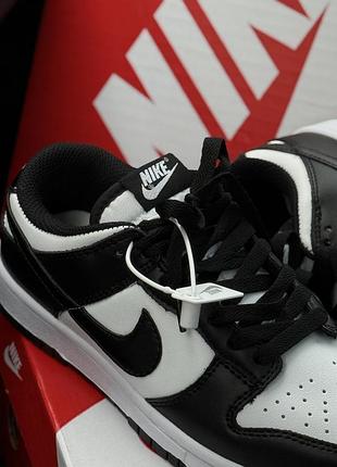 Nike dunk low white black premium 5