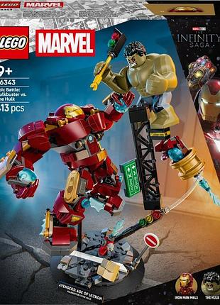 Конструктор lego marvel 76343 epicka bitwa: hulkbuster kontra hulk