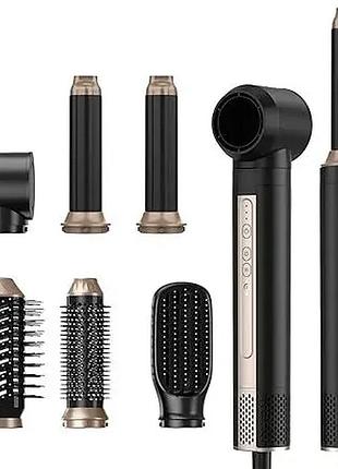 Фен-щетка 6 в 1 hair dryer styling set wt-626-2 воздушный стайлер для укладки волос 110000 об/мин