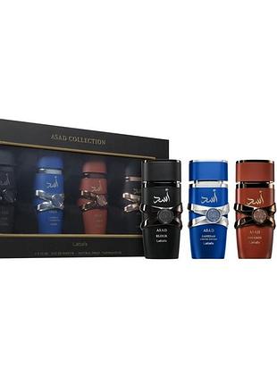 Парфуми lattafa asad collection edp набір 4 парфумовані води 4x25 мл