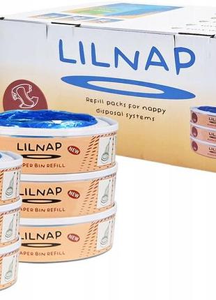 Lilnap замінний вкладиш для кошика для пелюшок angelcare 6-пакет