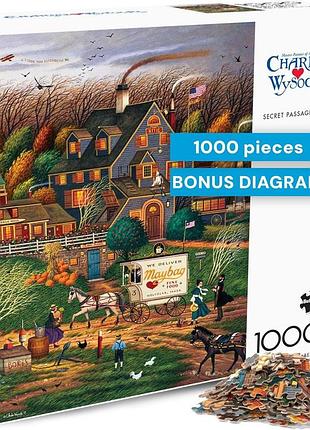Buffalo games charles wysocki secret passage inn 1000 елементів для дорослих складні пазли 68 x 50 см