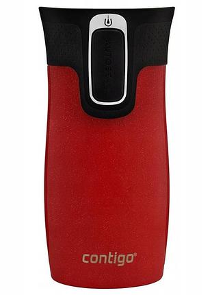 Термокружка contigo 2203554 west loop mini 300ml червона металік