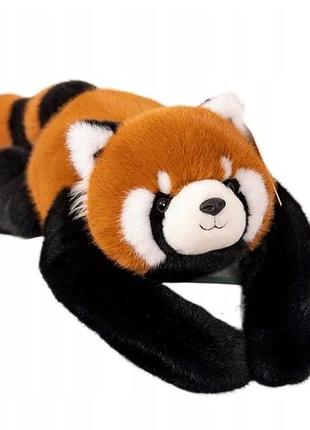 Іграшка-обтяжувач red panda ciężkomiś плюшевий червоний великий 65 см 1 кг
