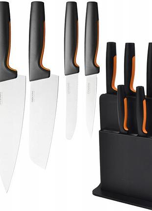 Набір ножів fiskars 5 шт. ніж шеф-кухаря для хліба для чищення для овочів