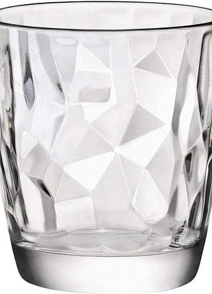 Bormioli rocco diamond trasparente склянка для води 305 мл прозора 6 штук