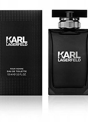 Туалетна вода karl lagerfeld pour homme 100 мл