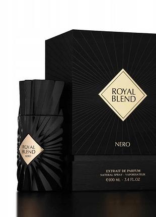 Парфумована вода fragrance world royal blend nero 100 мл орієнтальна