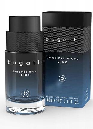 Туалетна вода bugatti dynamic move blue edt 100 мл