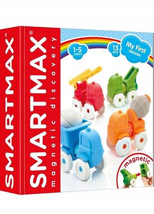 Конструктор my first vehicles smart max iuvi games магнітний транспорт