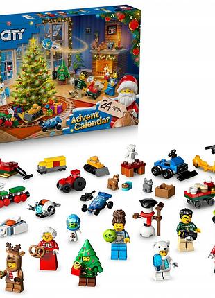 Lego city 60475 адвент-календар на 2025 рік