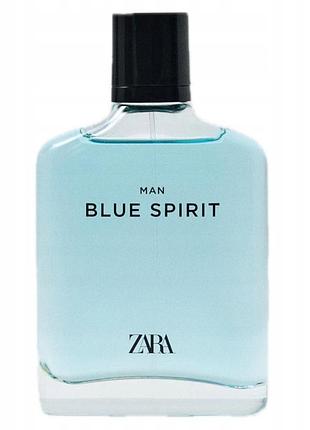 Парфуми чоловічі zara blue spirit 100 мл більший об'єм
