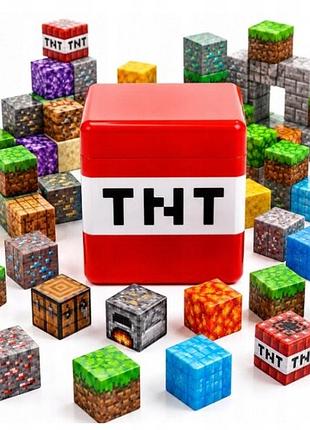 Конструктор minecraft 400 елементів картон метал пластик