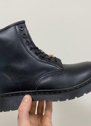 Ботинки dr. martens 1460 меховые женские8 фото